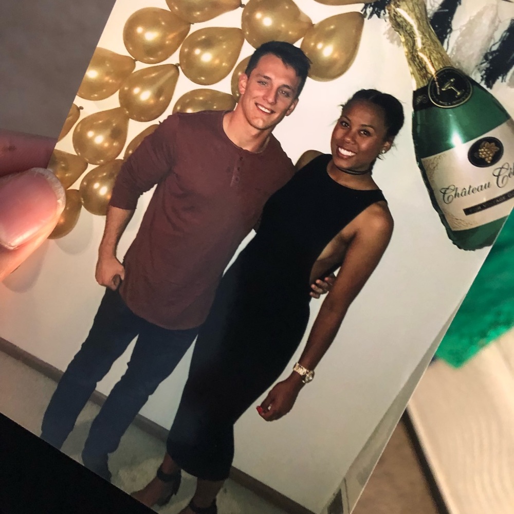 ASOS Black Open Side Long Bodycon Dress